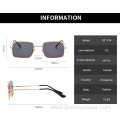 New Retro men's Square sunglasses, European and American Outdoor fishing glasses ins wind street sunglasses, women's s s 21134